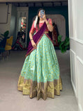 Jacquard Silk Chaniya Choli