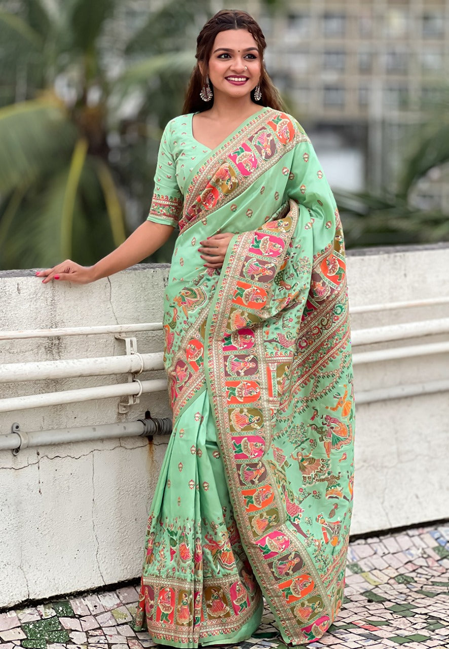 Pashmina Kashmiri Sarees