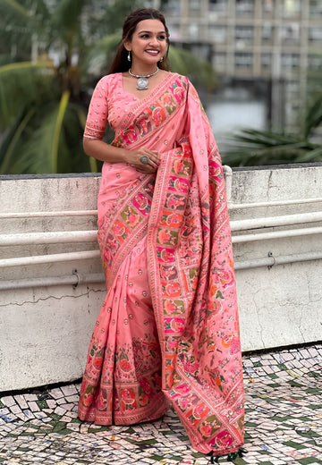 Pashmina Kashmiri Sarees