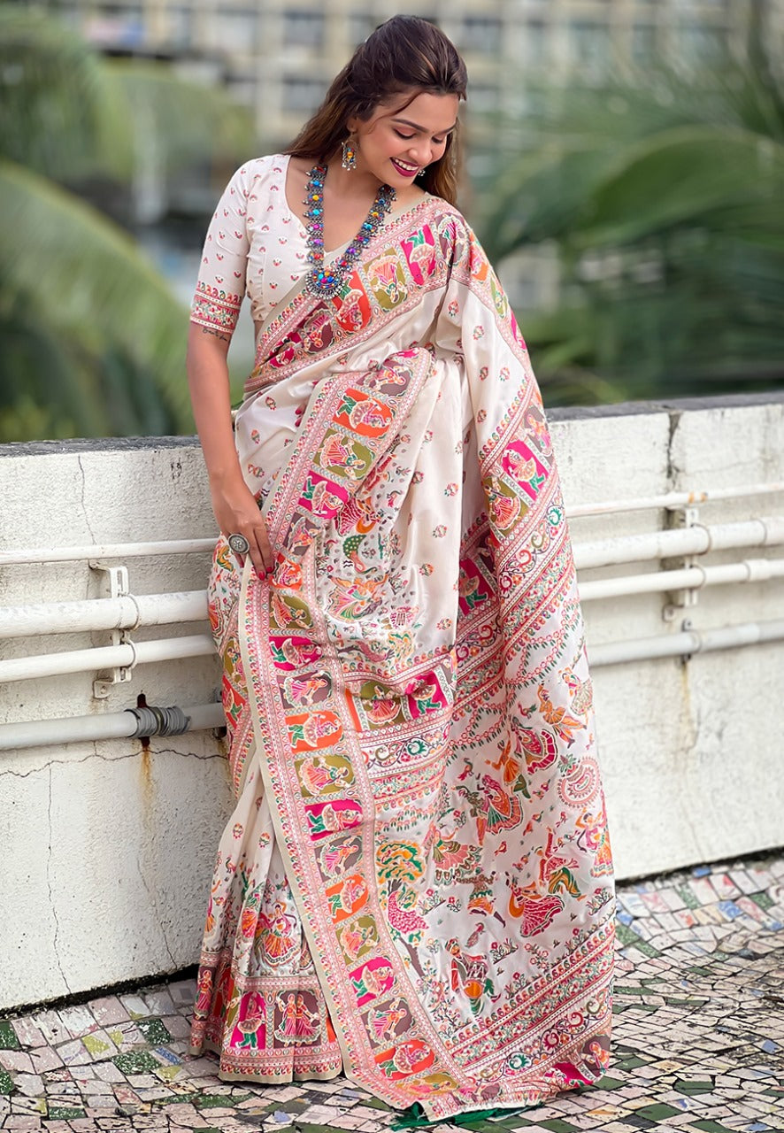 Pashmina Kashmiri Sarees