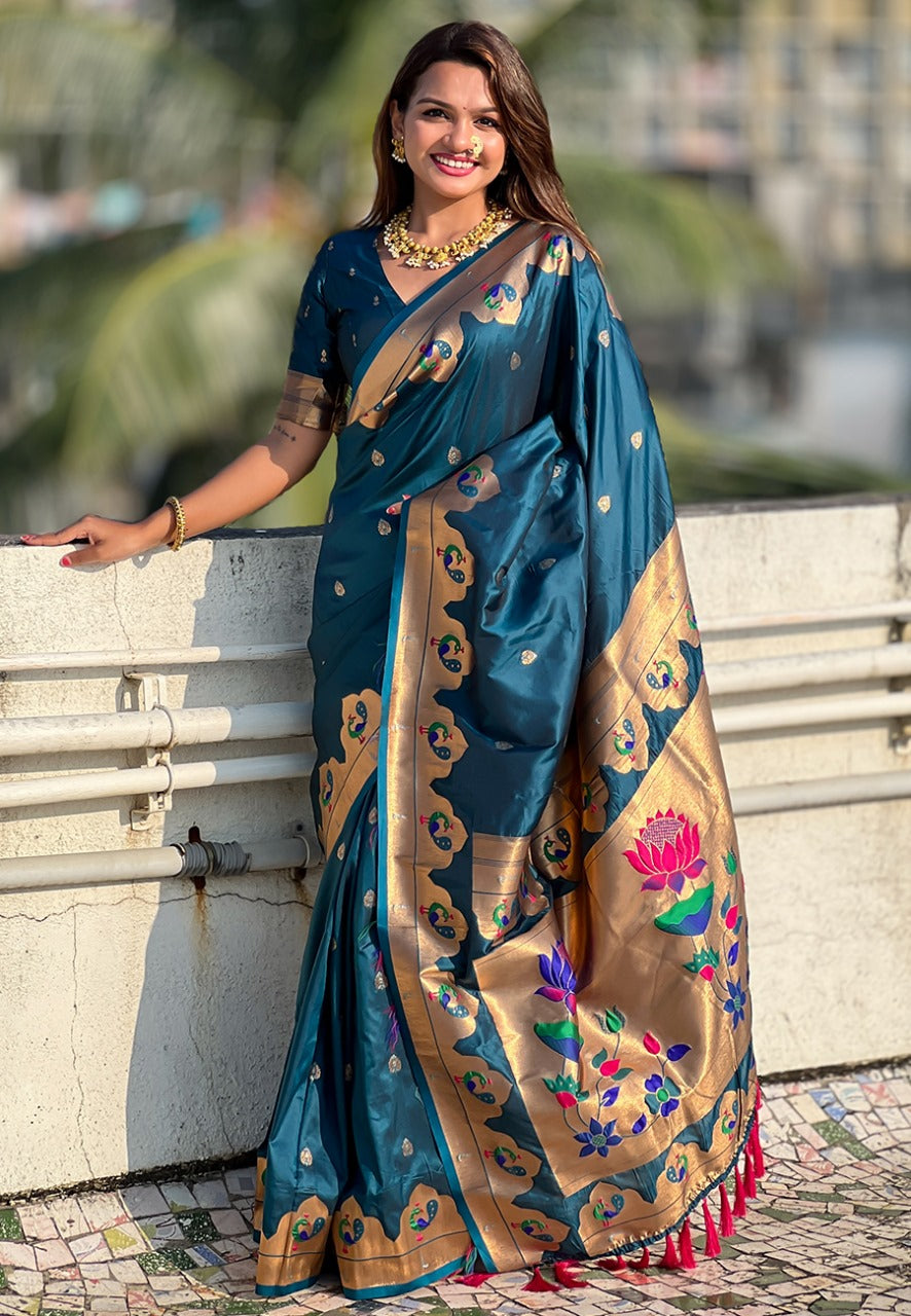 Paithani Silk Saree