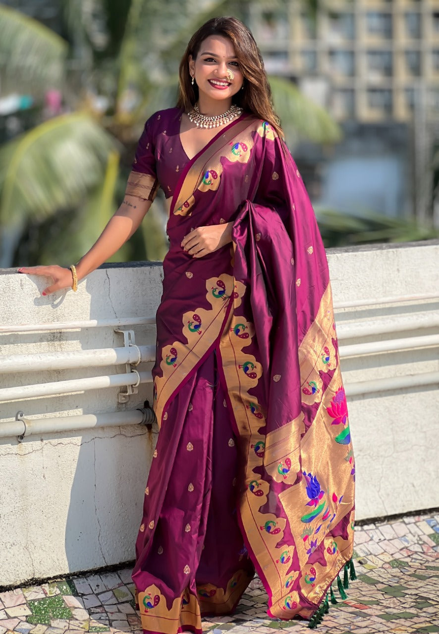 Paithani Silk Saree