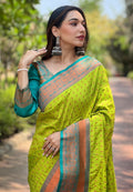 Banarasi Paithani Silk Saree