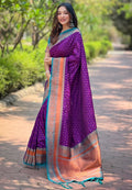 Banarasi Paithani Silk Saree