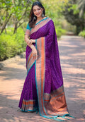 Banarasi Paithani Silk Saree