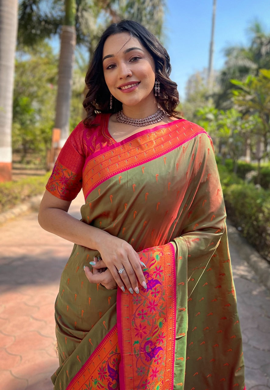 Paithani Silk Saree