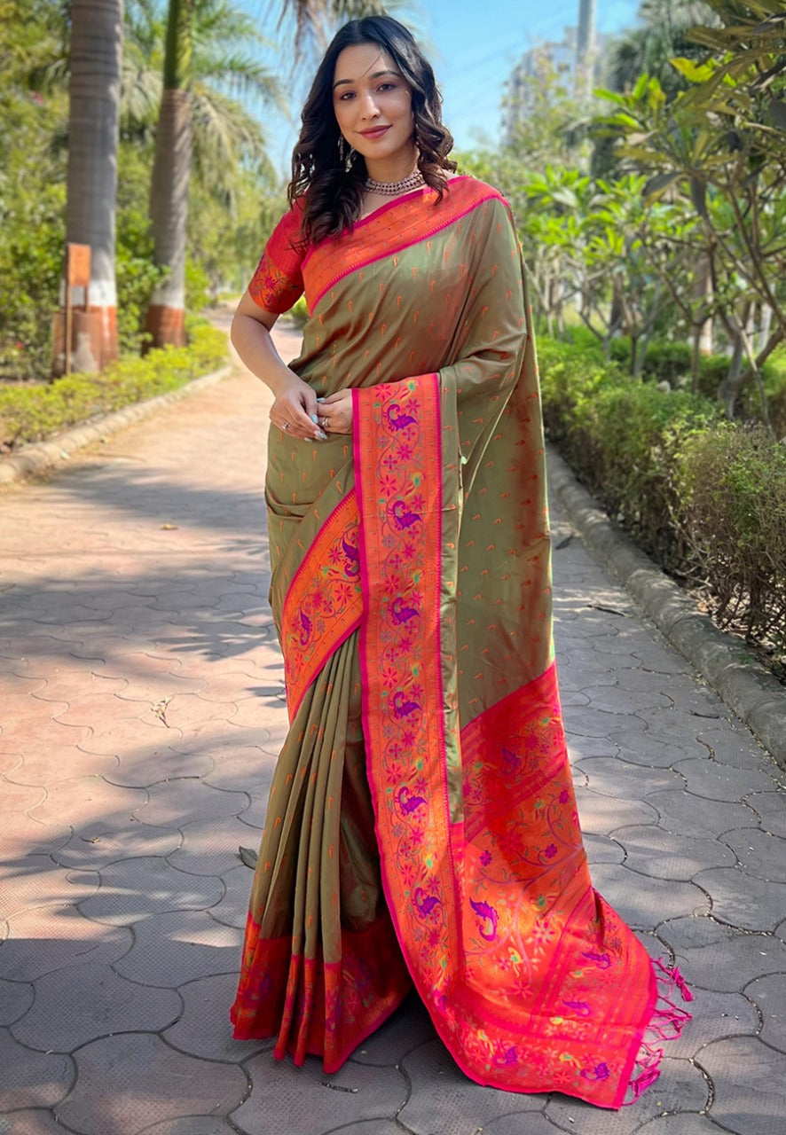 Paithani Silk Saree