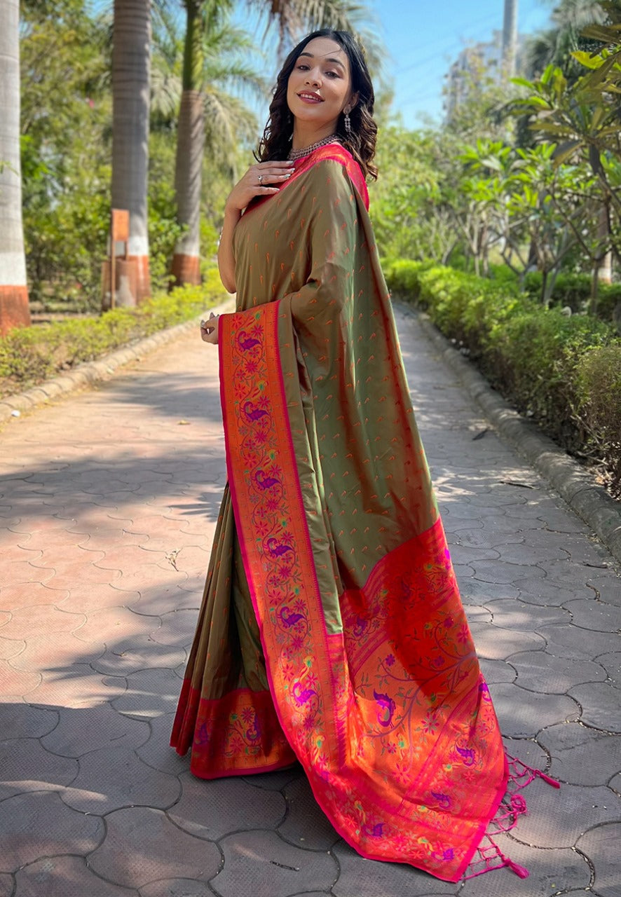 Paithani Silk Saree