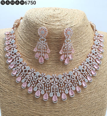 american diamond necklace Set