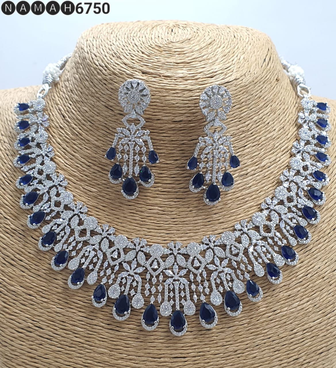 american diamond necklace Set