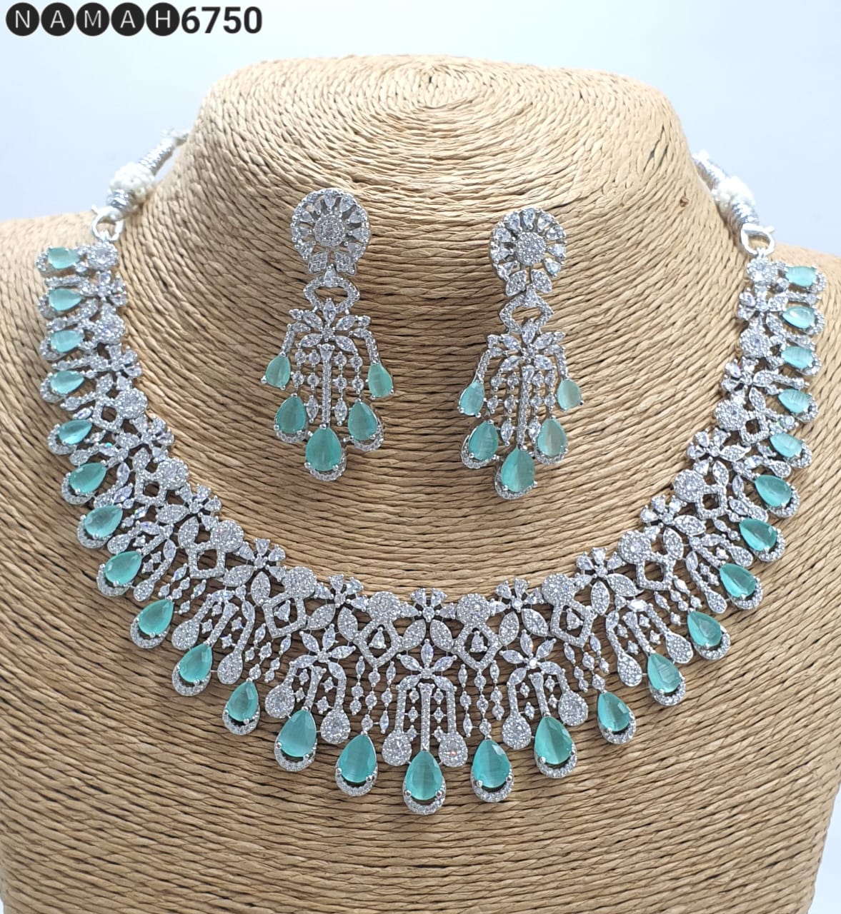 american diamond necklace Set