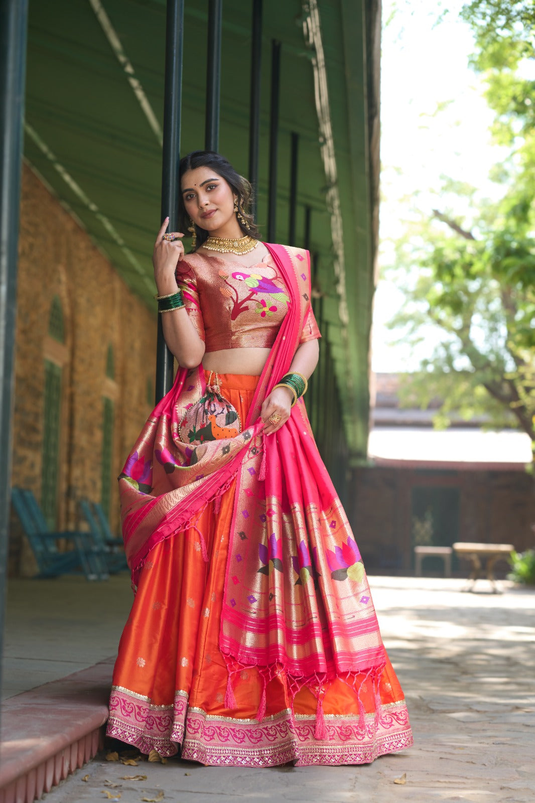 Paithani Lehenga Choli