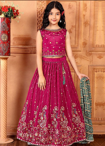 Kid's Designer Partywear Kids wear Lehenga Choli