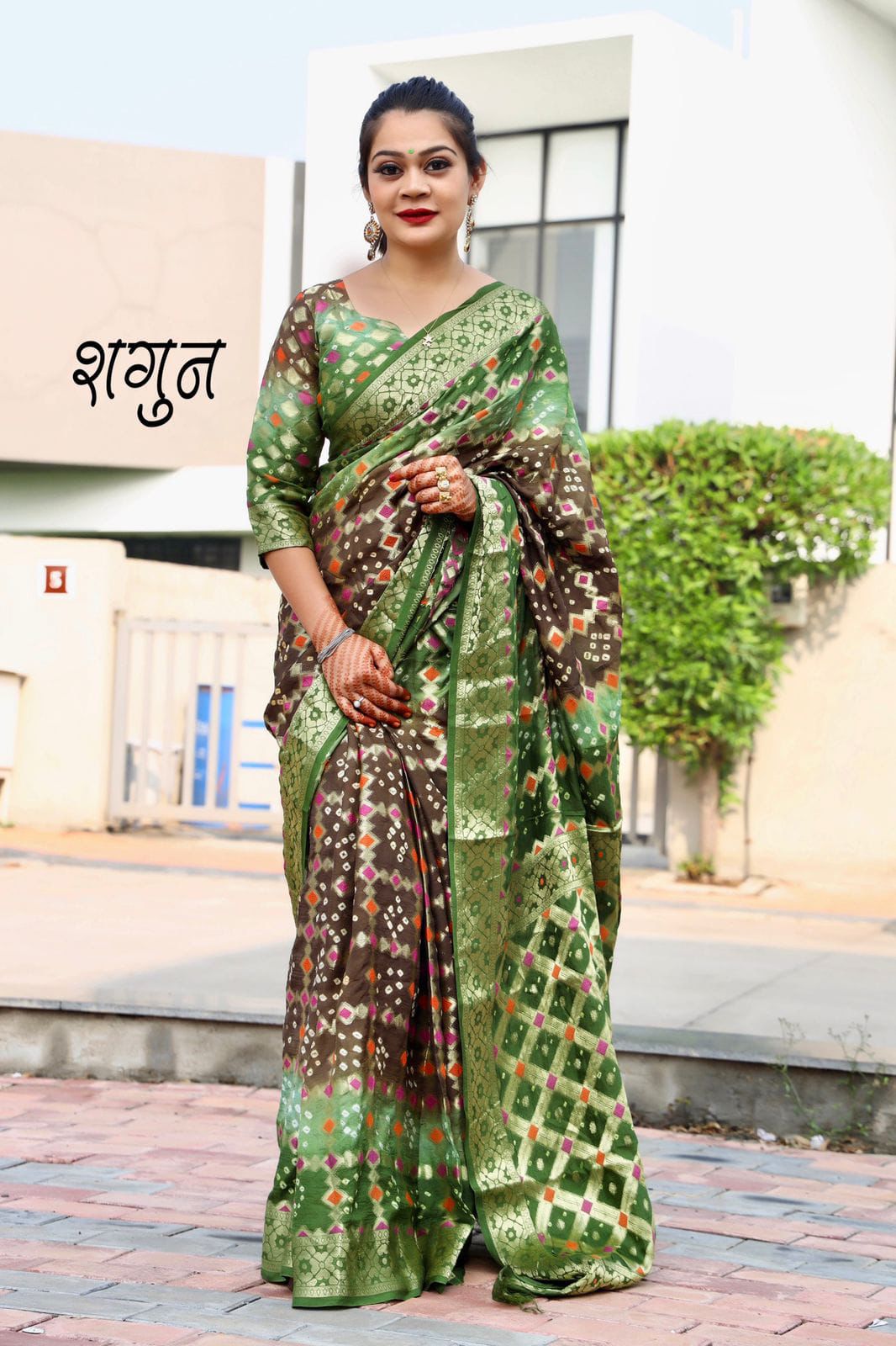 Bandhani Saree