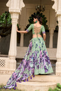 Tussar Silk Lehenga Choli