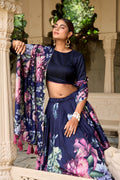 Tussar Silk Lehenga Choli