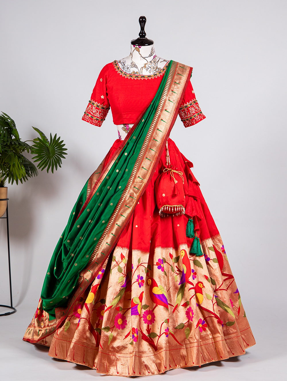 Paithani Silk Lehenga Choli