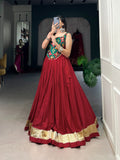 Rayon Cotton Lehenga Choli