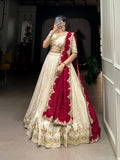 White Lehenga Choli