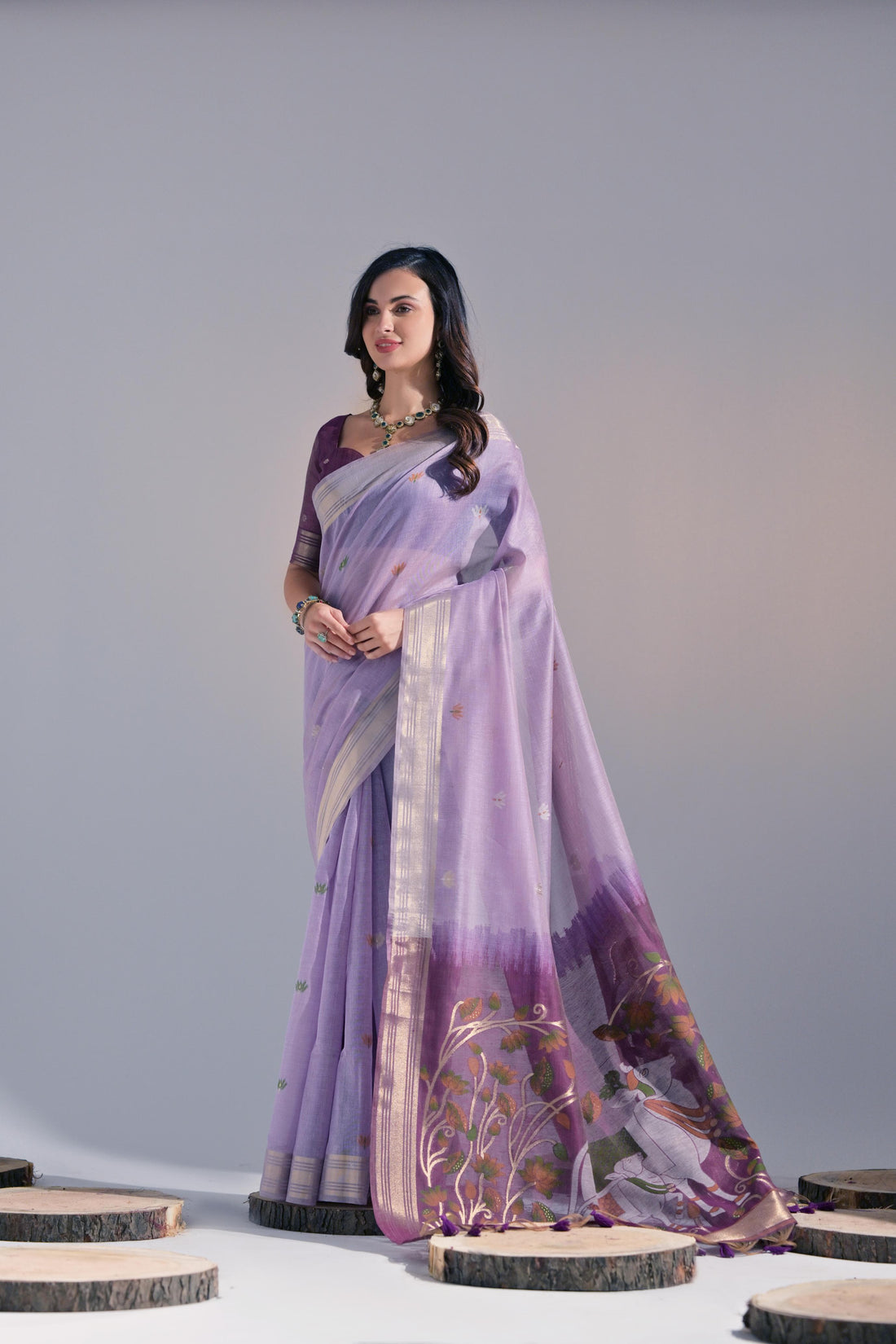 Muga Silk Saree