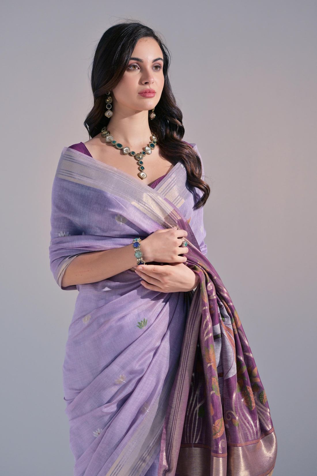 Muga Silk Saree