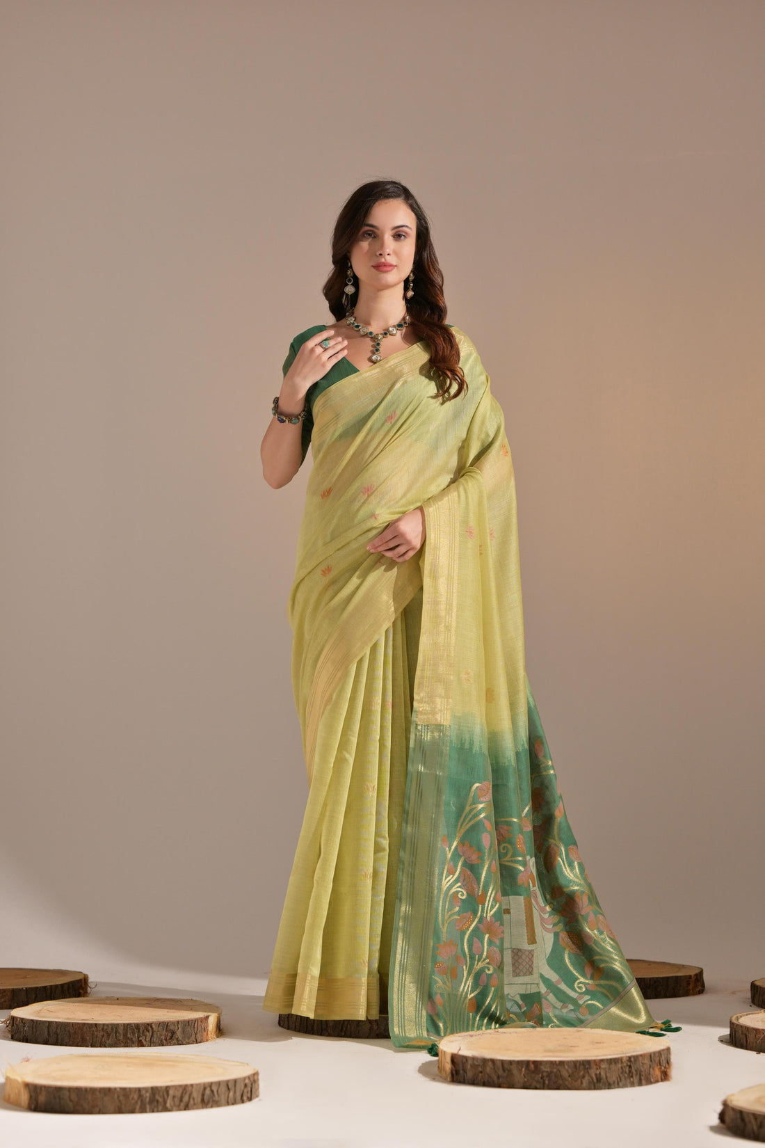 Muga Silk Saree