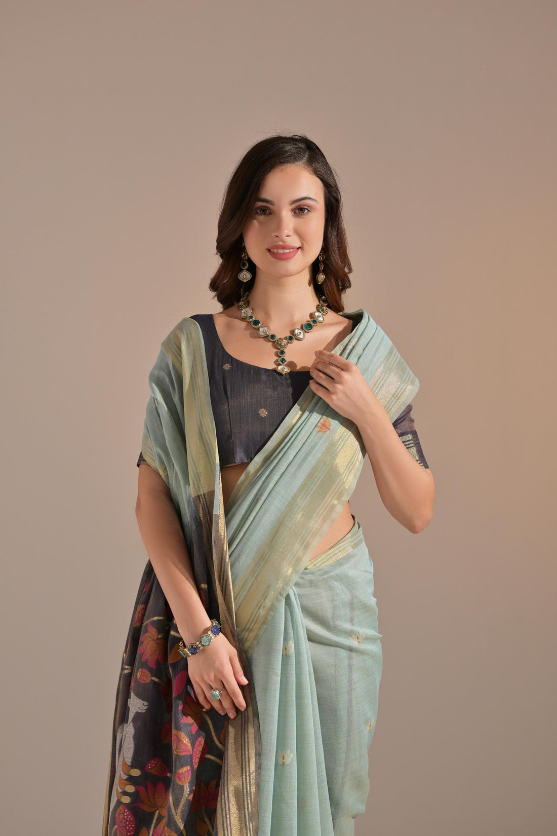 Muga Silk Saree