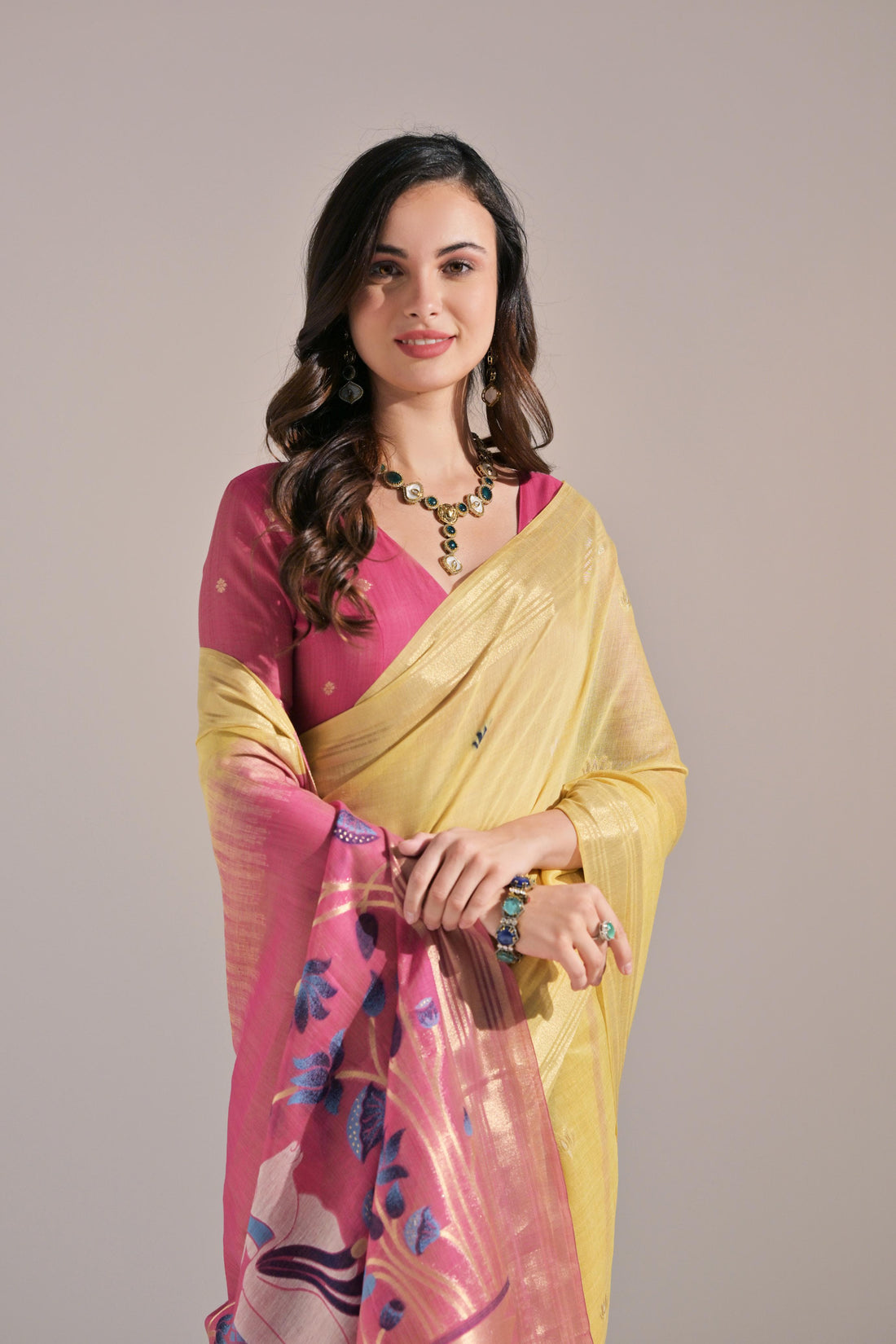 Muga Silk Saree