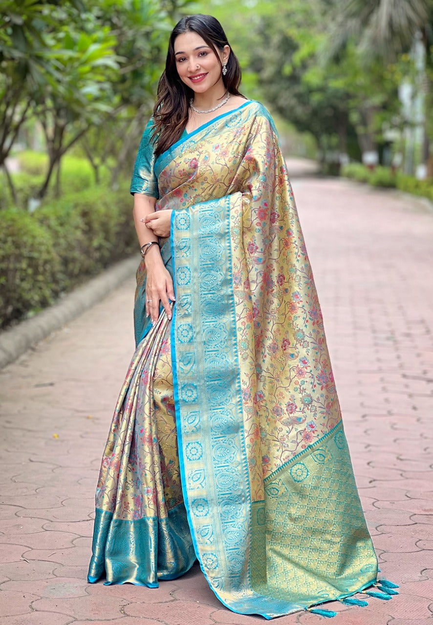 Dharmavaram Silk Saree 