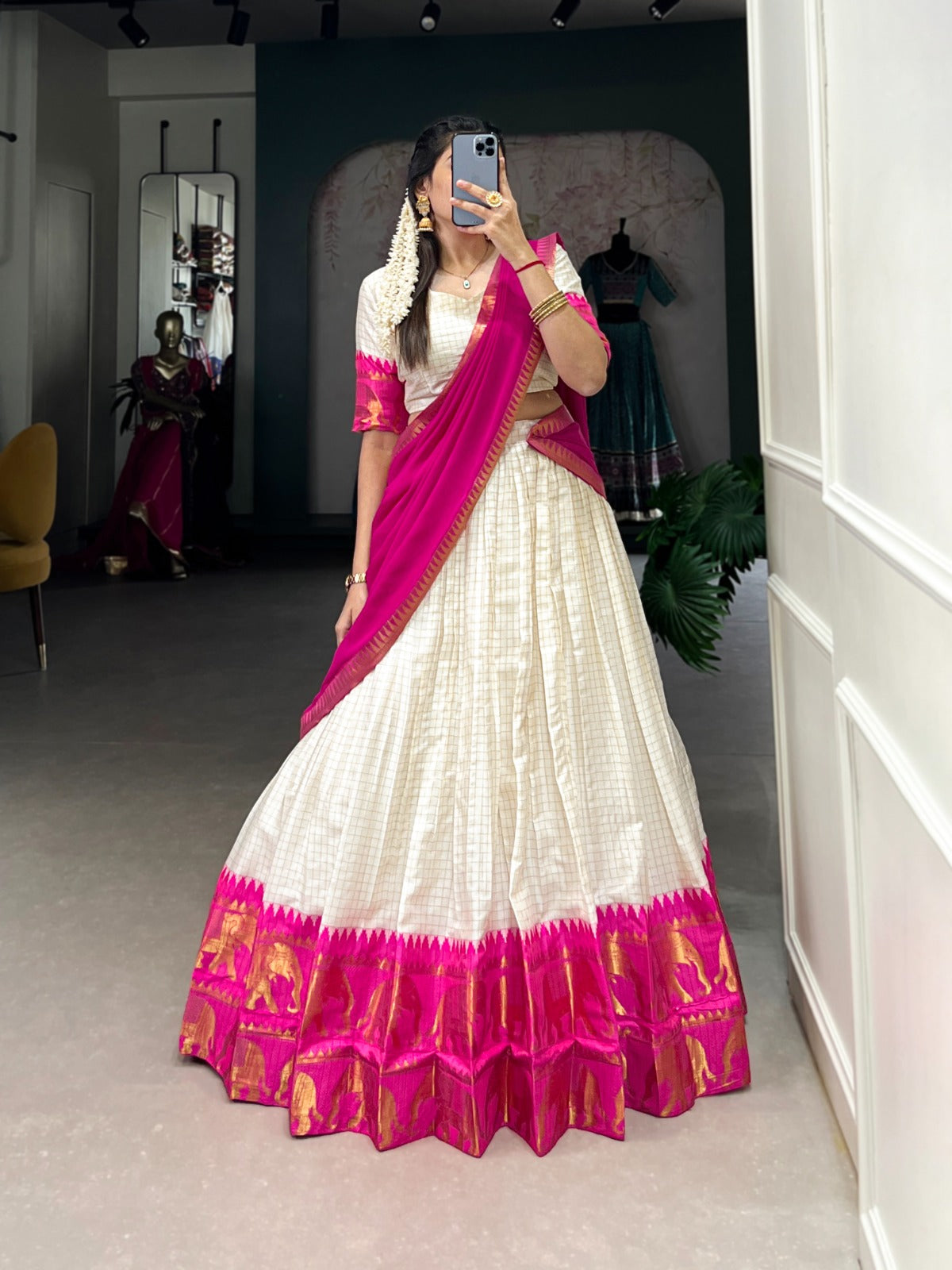 Cotton Lehenga Choli