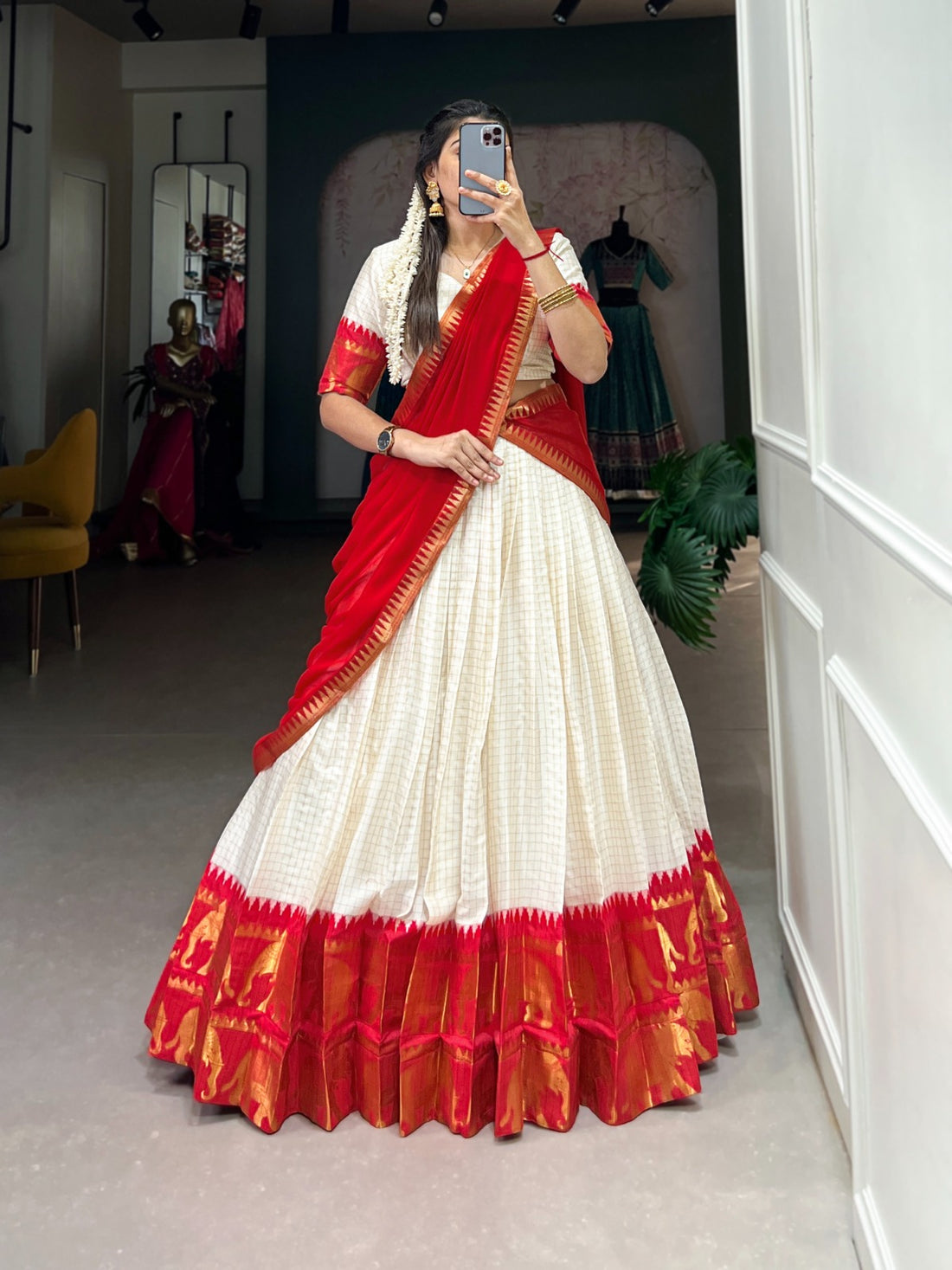 Cotton Lehenga Choli