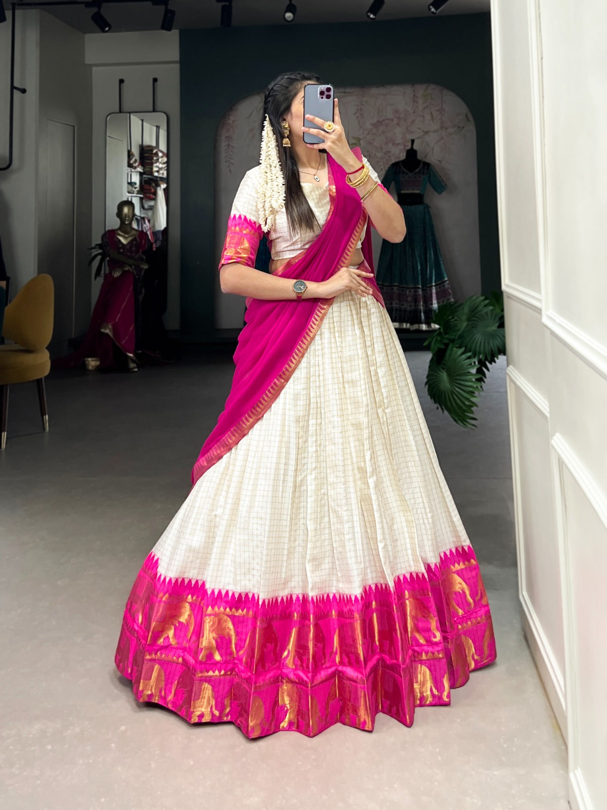 Cotton Lehenga Choli