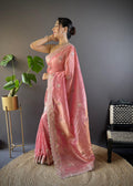 Crunchy Silk Saree