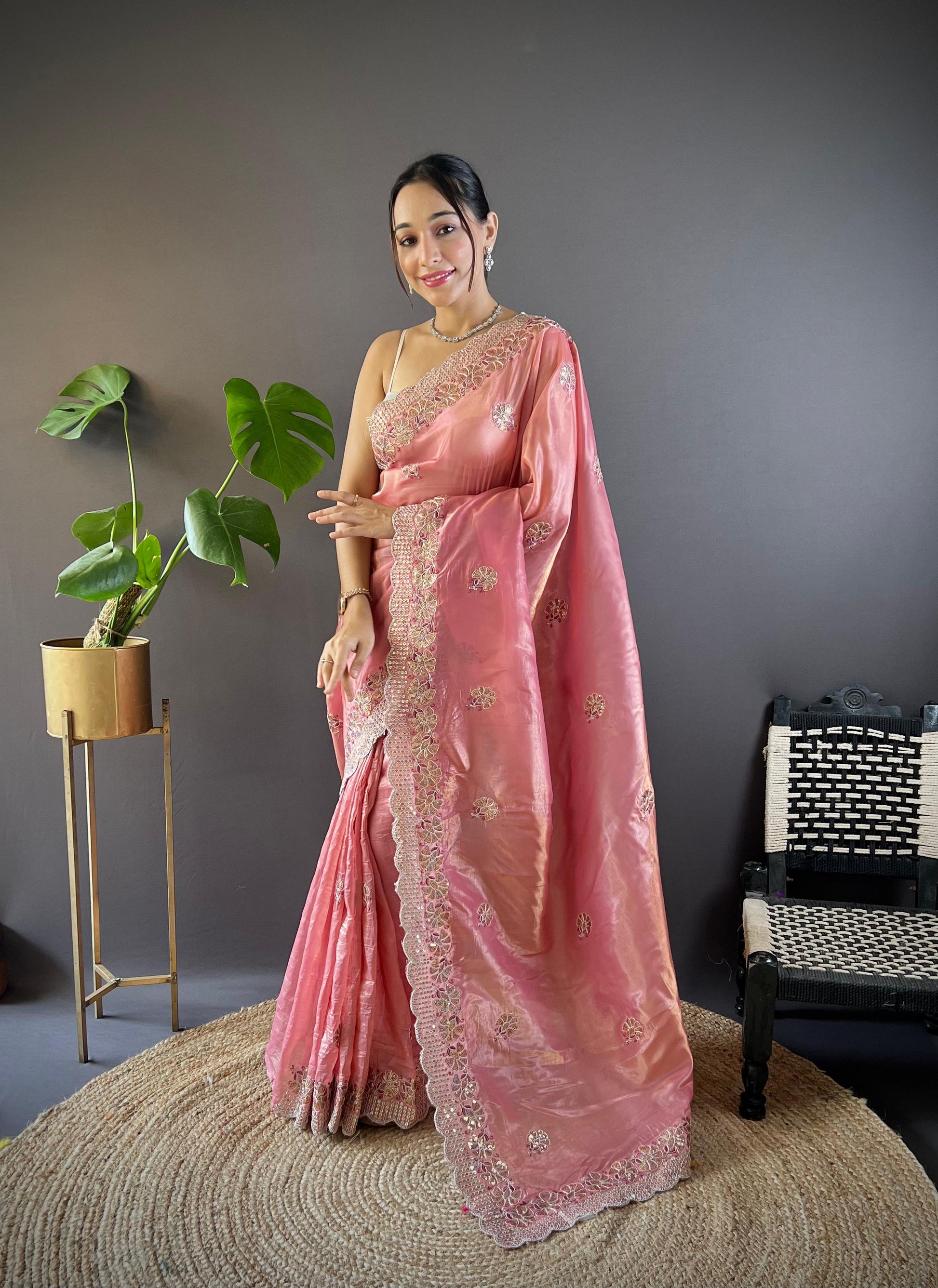 Crunchy Silk Saree