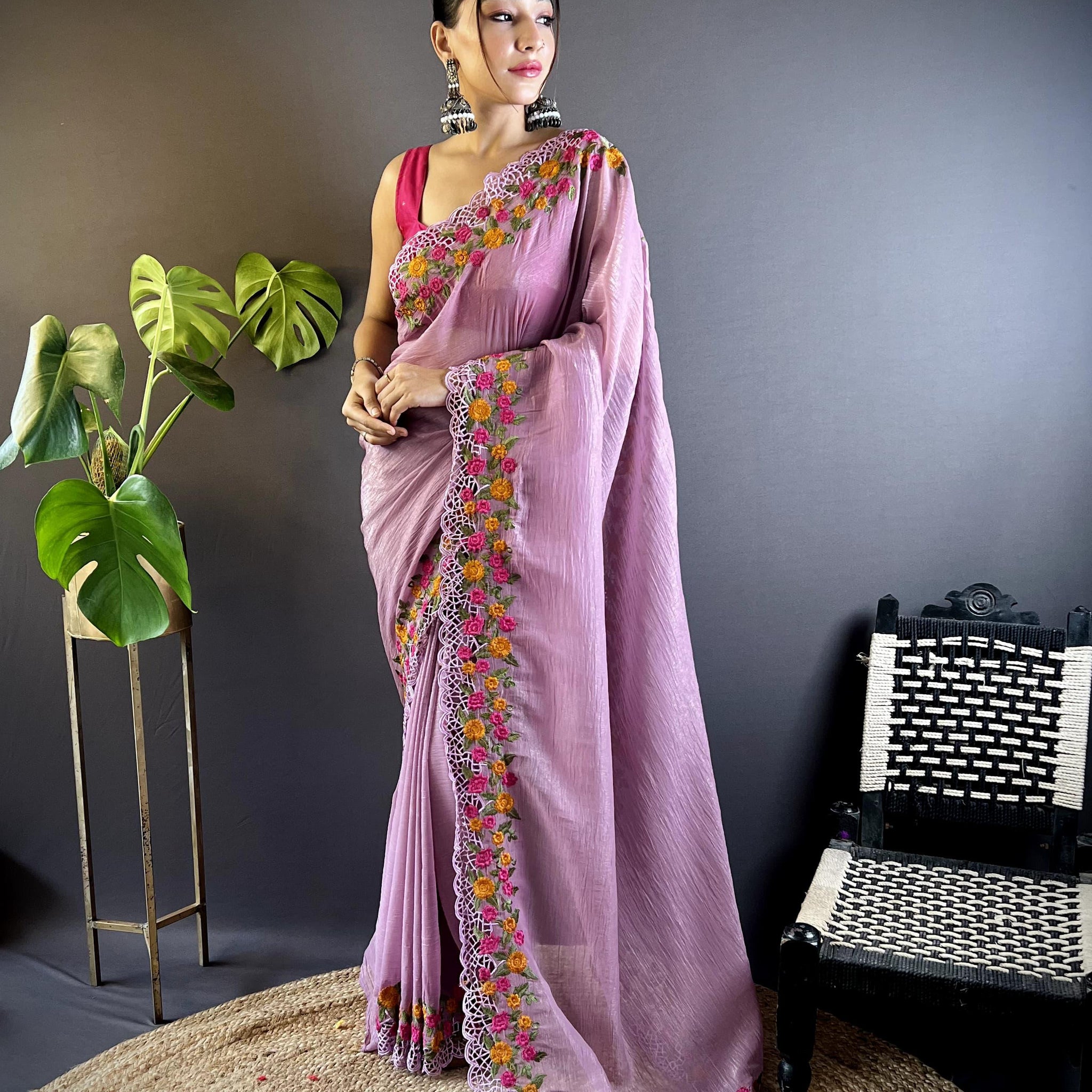 Net Saree