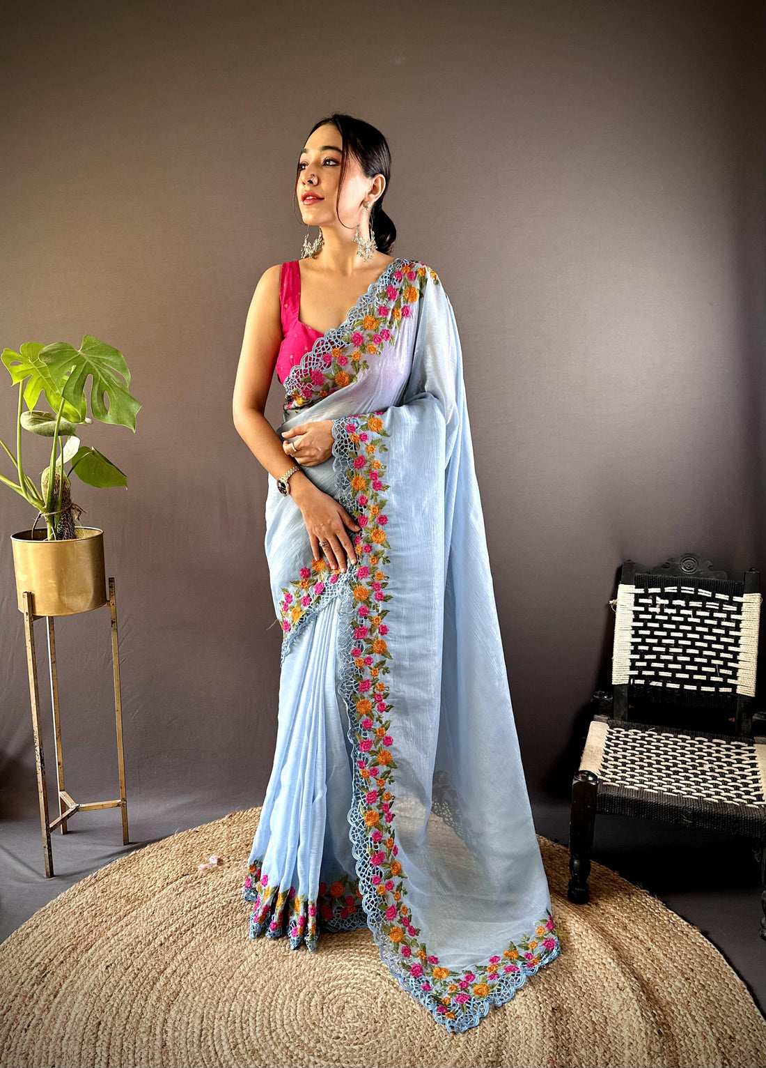 Net Saree