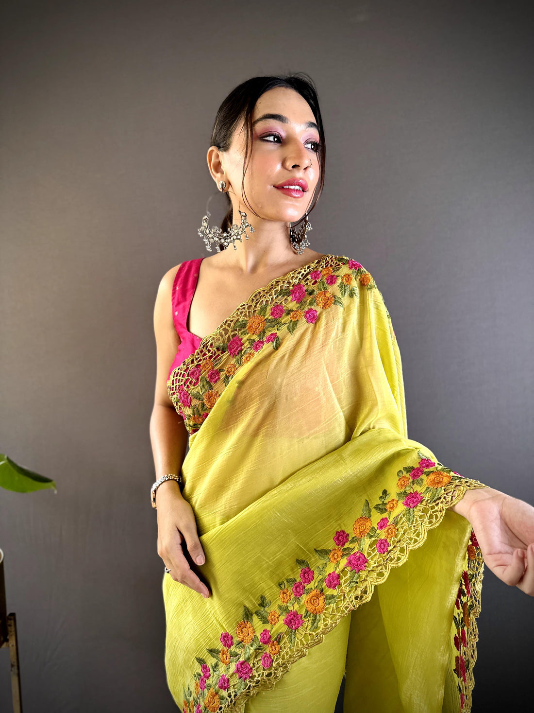 Net Saree