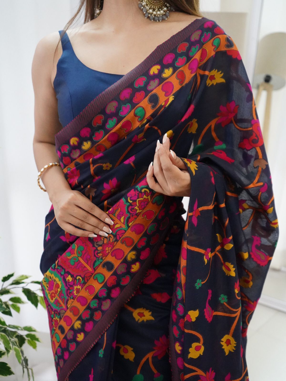 Kashmiri Pasmina Saree