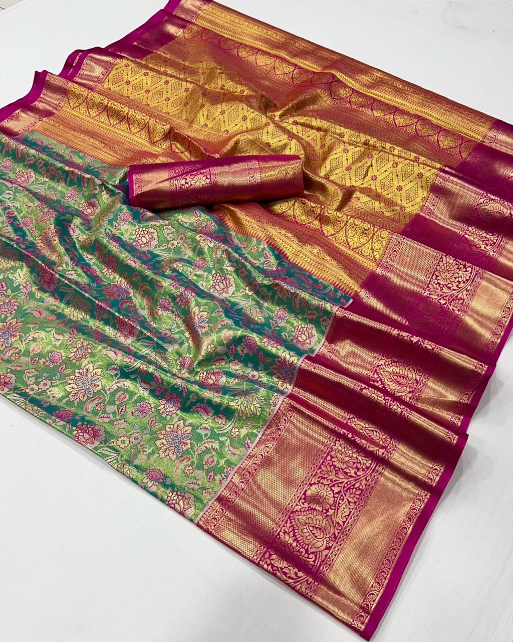 Dharmavaram Silk Saree