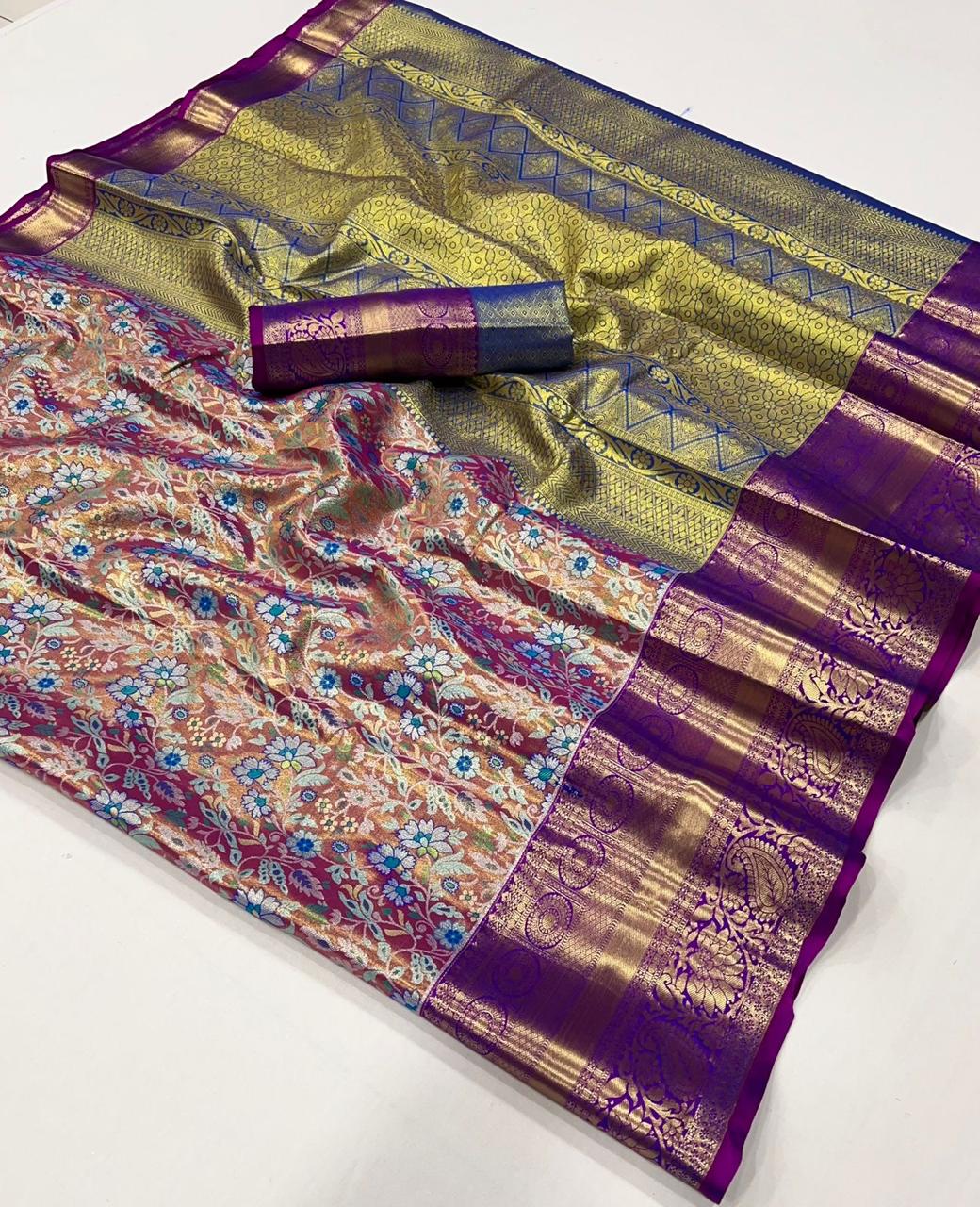 Dharmavaram Silk Saree