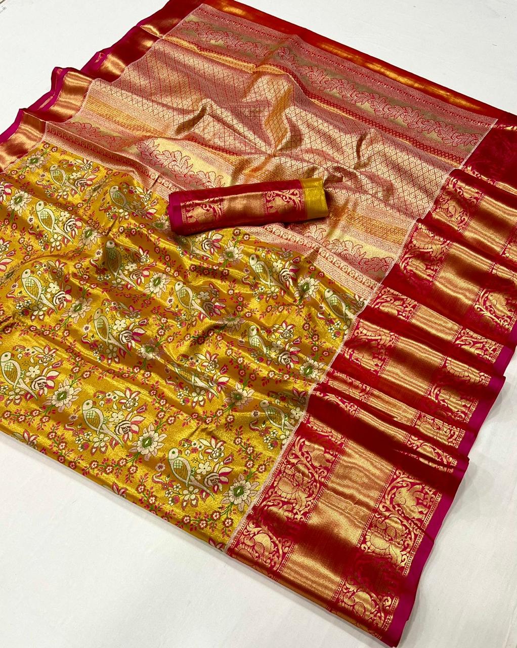 Dharmavaram Silk Saree