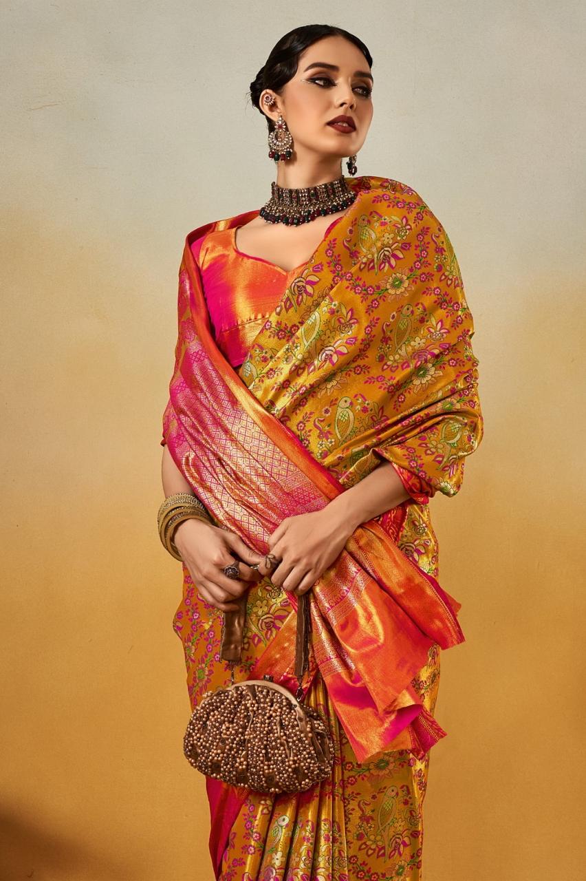 Dharmavaram Silk Saree