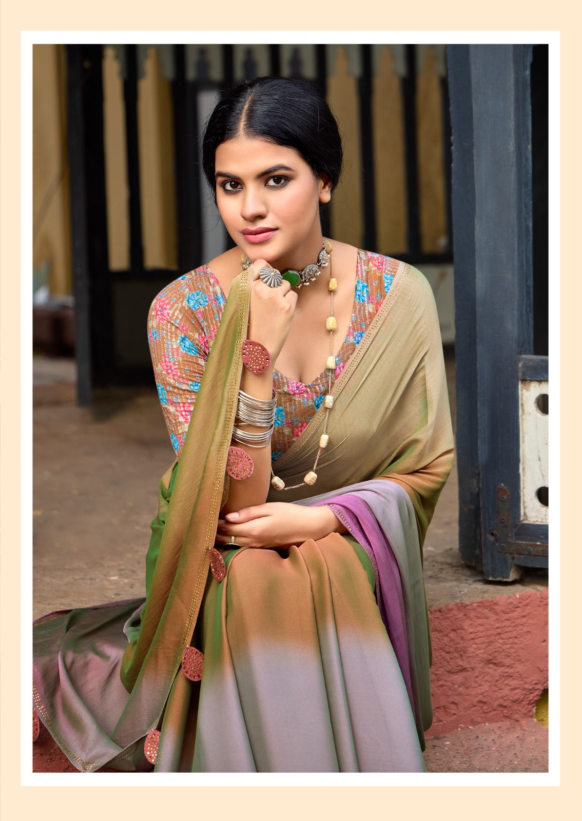 Chiffon Saree