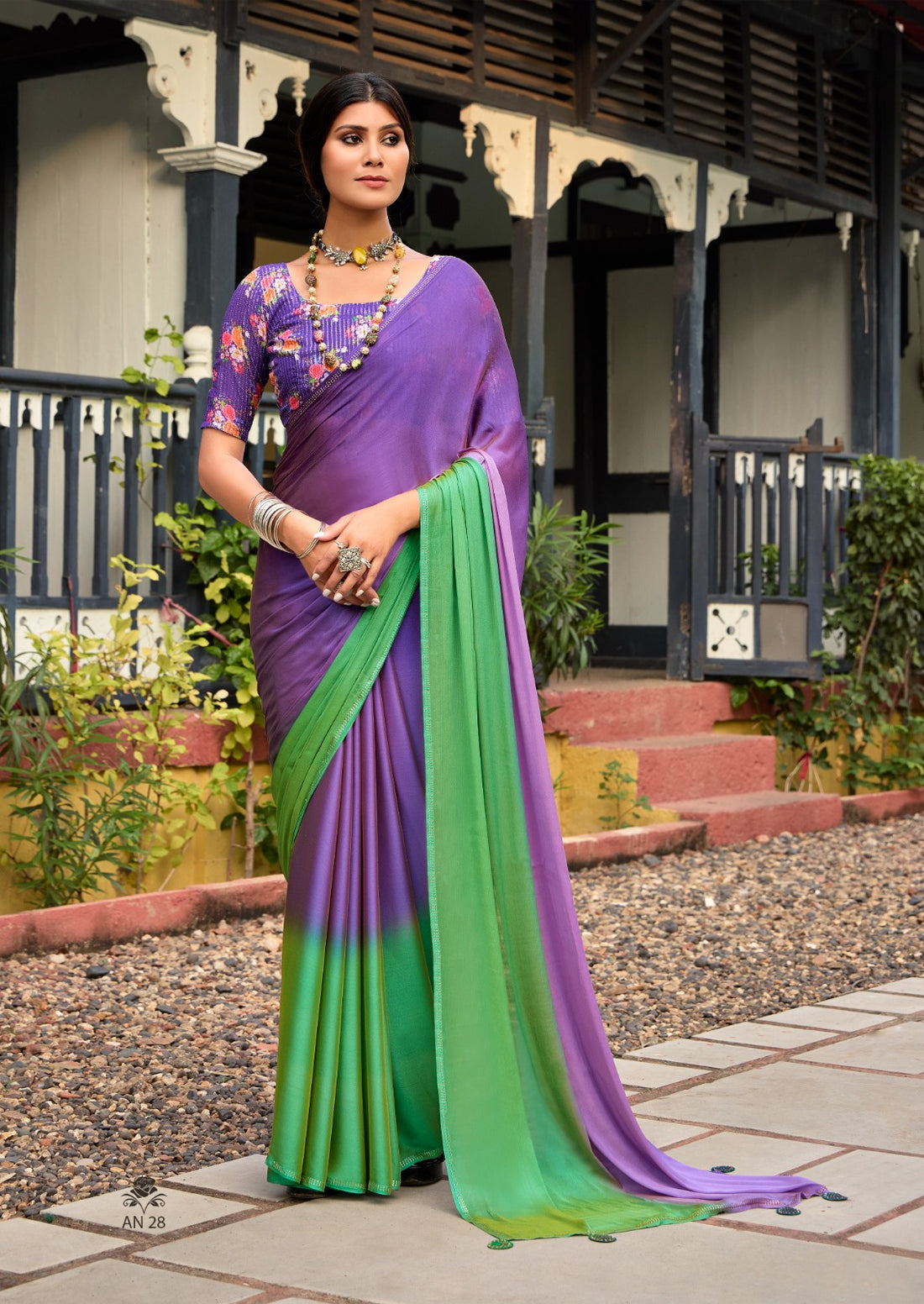 Chiffon Saree