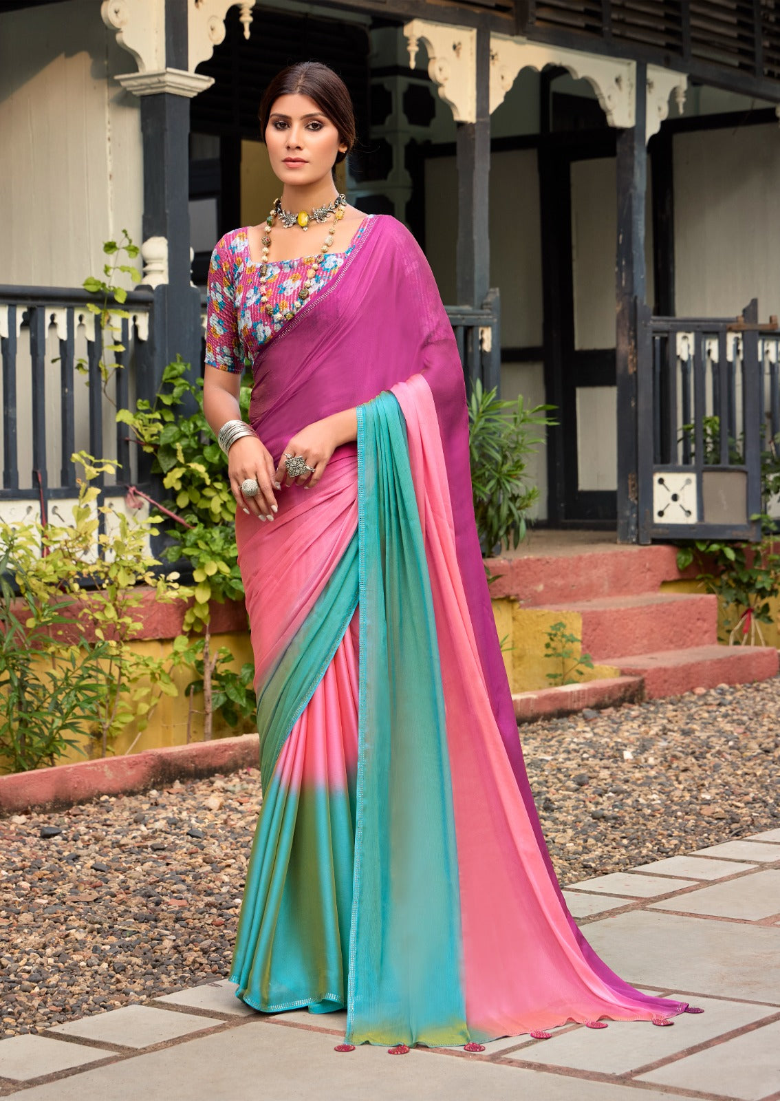 Chiffon Saree