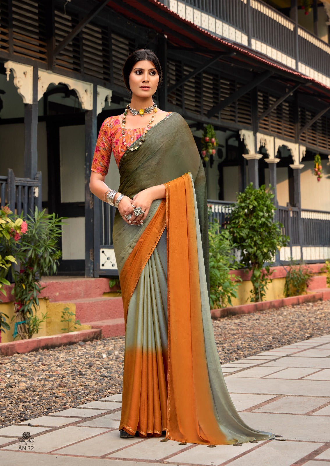 Chiffon Saree