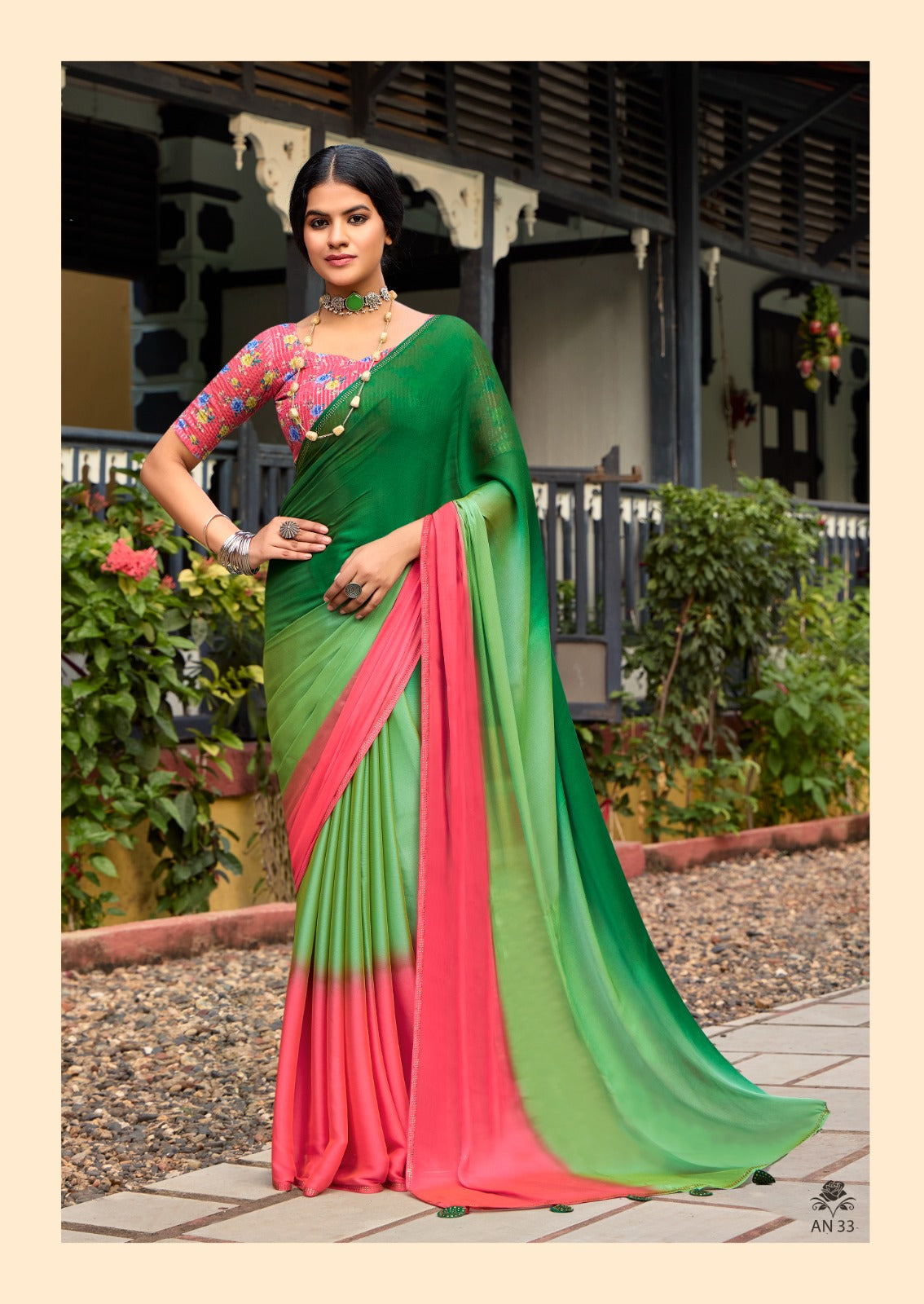 Chiffon Saree