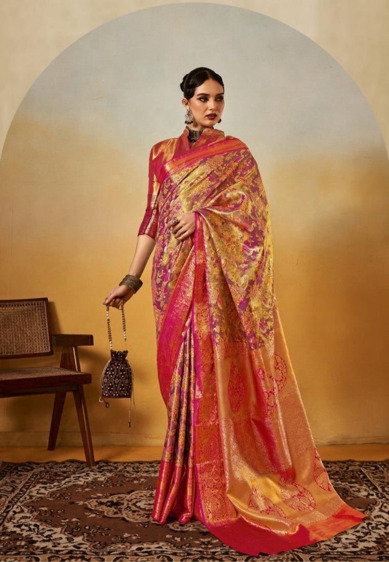 Dharmavaram Silk Saree