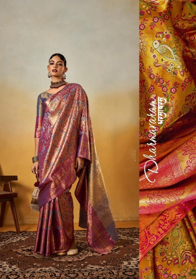 Dharmavaram Silk Saree