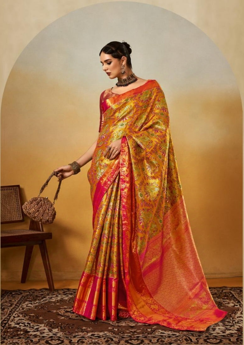 Dharmavaram Silk Saree